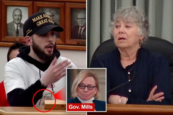 Maine School Board Meeting Erupts: MAGA Parent Silenced Over Transgender Athletes