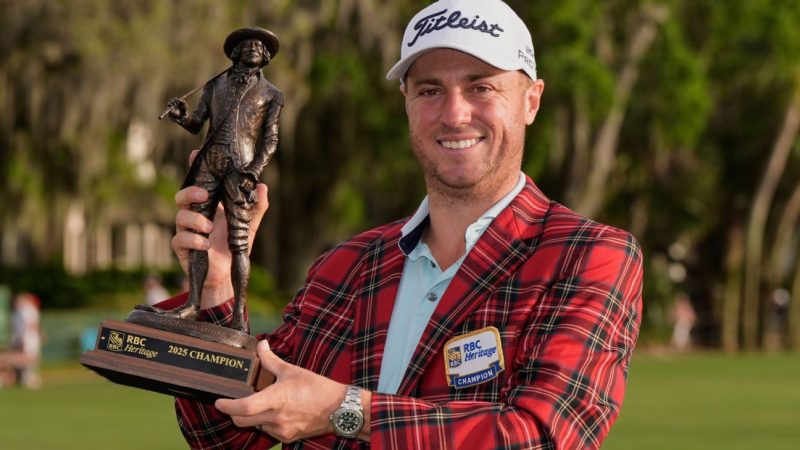 Justin Thomas Breaks Three-Year Drought with RBC Heritage Playoff Victory!