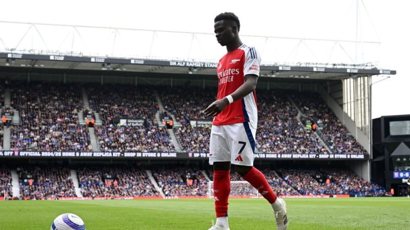 Arteta’s Gamble: Will Resting Saka Jeopardize Arsenal’s Champions League Dream?