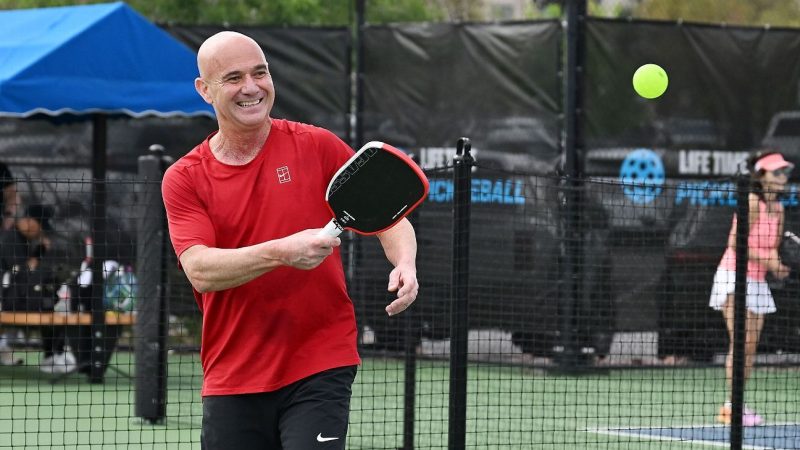 Agassi Aces His Pickleball Debut: A Grand Slam Champion’s New Game