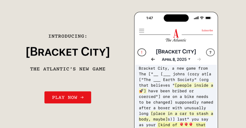 Get Ready to Conquer Bracket City: The Atlantic’s Addictive New Word Game!