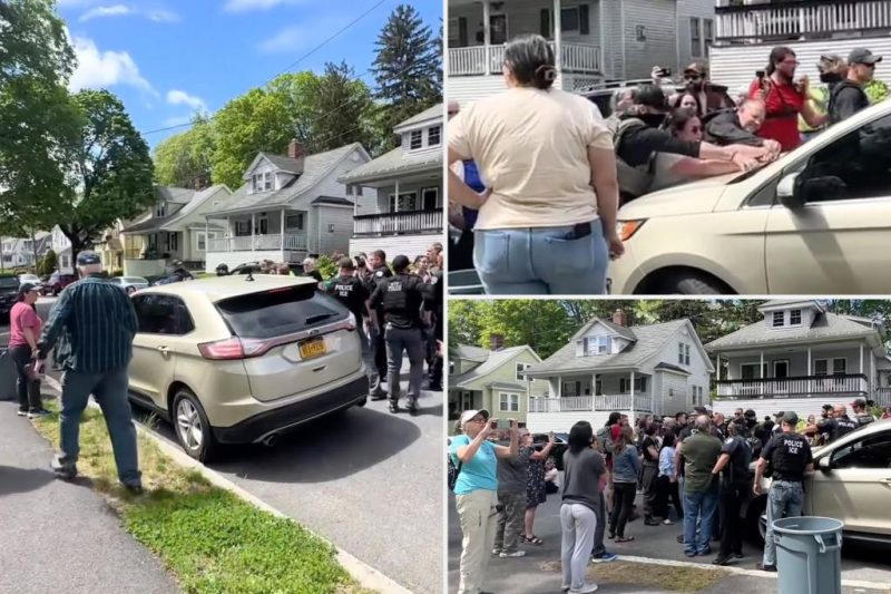 ICE Arrest in Massachusetts Turns Chaotic: A Crowd’s Intervention and a Newborn’s Presence