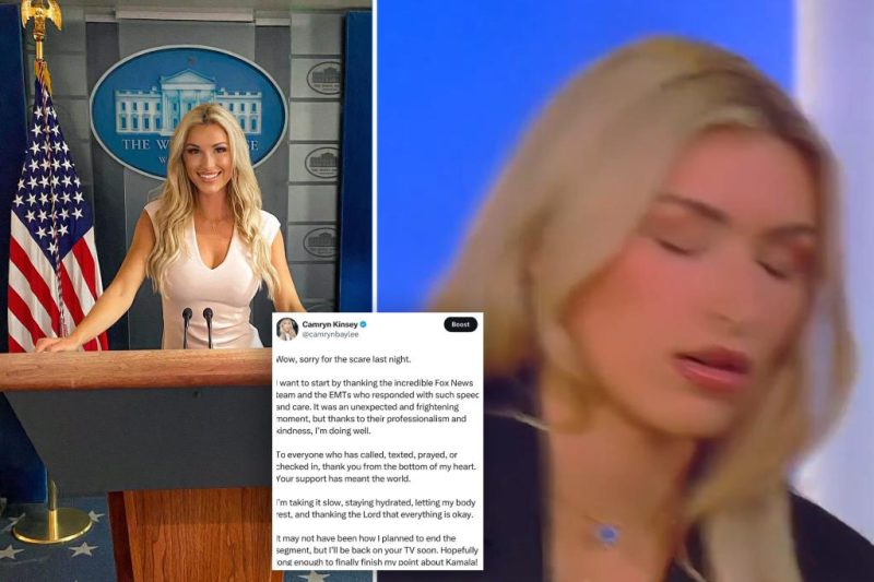 Camryn Kinsey’s Brave Return: Facing the Spotlight After Her On-Air Fainting Spell