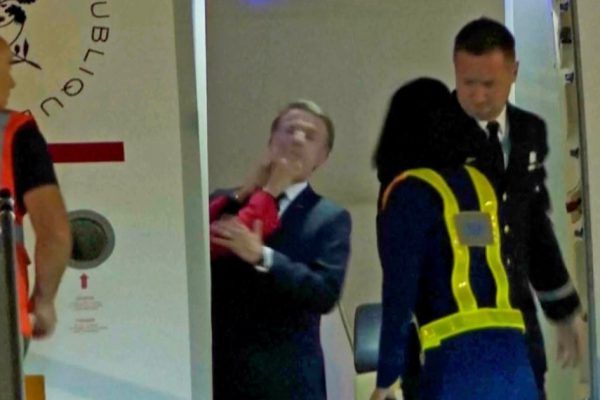 Macron’s Wife Appears to Shove Him in Viral Video: A Lighthearted Moment or Something More?