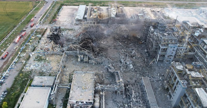Deadly Chemical Plant Explosion Rocks Eastern China