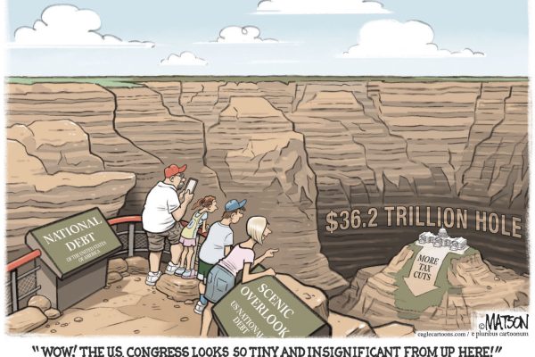 Five Editorial Cartoons That Perfectly Capture the National Debt Crisis