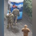 Shocking Video: Ukrainian Recruiter Caught on Camera Assaulting Potential Draftee