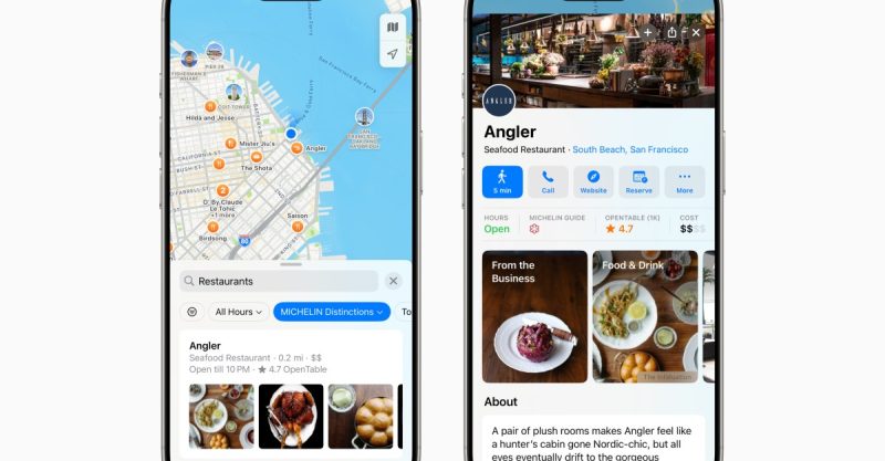 Apple Maps Gets a Gourmet Upgrade: Michelin, The Infatuation, and More!