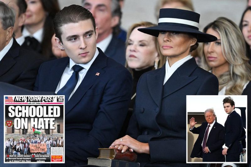 Melania Trump Slams Fake News: Barron’s College Plans and the Harvard Conspiracy