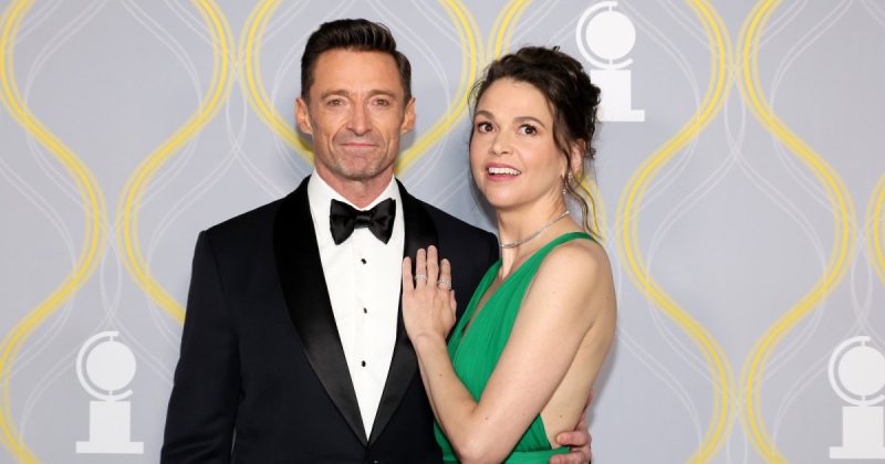 Hugh Jackman’s Sweet Support for Sutton Foster at the Philharmonic Gala