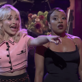 Surprise! Dwyane Wade and Sabrina Carpenter Crash Quinta Brunson’s SNL Monologue!