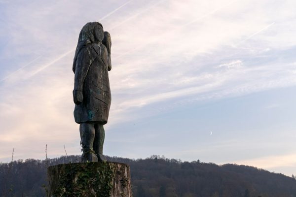 Melania Trump’s Statue Saga: From Flames to Vanishing Act