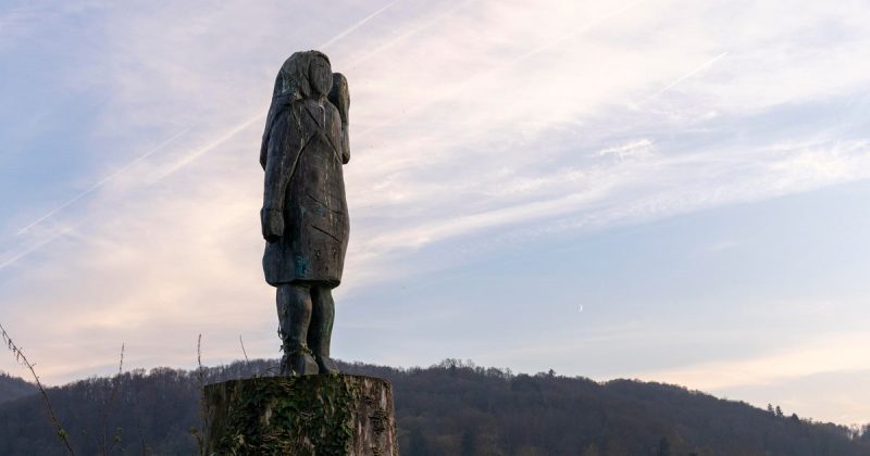 Melania Trump’s Statue Saga: From Flames to Vanishing Act