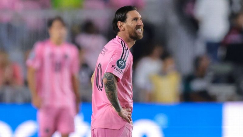 Messi-Mania Meets Reality: Inter Miami’s Concacaf Crash and the Burden of a Superstar