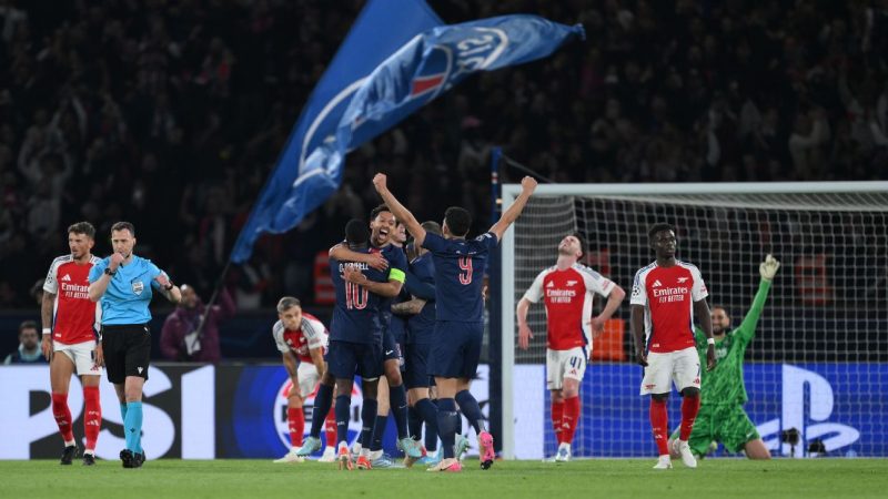 PSG’s Team Spirit Triumphs Over Arsenal: A Champions League Showdown