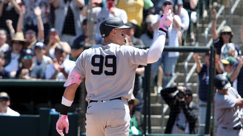 Judge’s Two-Homer Night Not Enough as Yankees Fall to A’s