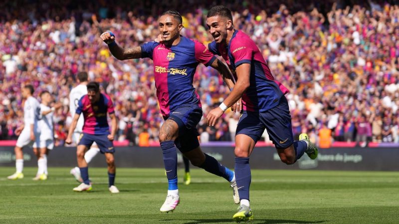 Barcelona’s Thrilling Clásico Victory: LaLiga Title Within Reach!