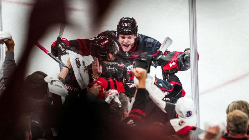 Canes Claw Back, Capitals on the Brink: Late Goals Secure 3-1 Series Lead