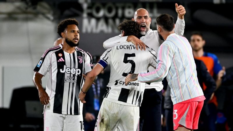 Juventus Snatch Champions League Spot, Ending Ranieri’s Roma Reign