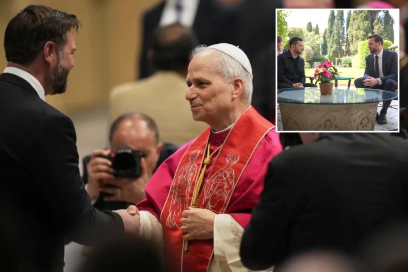 A Papal Meeting and a Push for Peace: US VP Vance Meets Pope Leo XIV Amid Ukraine Ceasefire Efforts