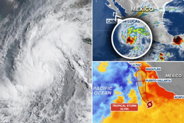 Alvin Arrives: First Named Storm of 2025 Pacific Hurricane Season!