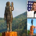 Melania Trump’s Statue: A Case of Missing Feet and Mysterious Thieves