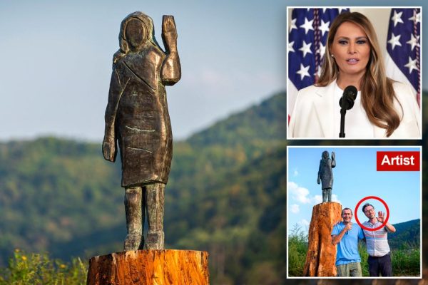 Melania Trump’s Statue: A Case of Missing Feet and Mysterious Thieves