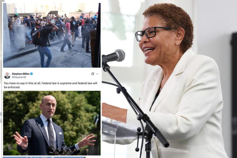 LA Mayor Bass Under Fire After ICE Raids and Protests