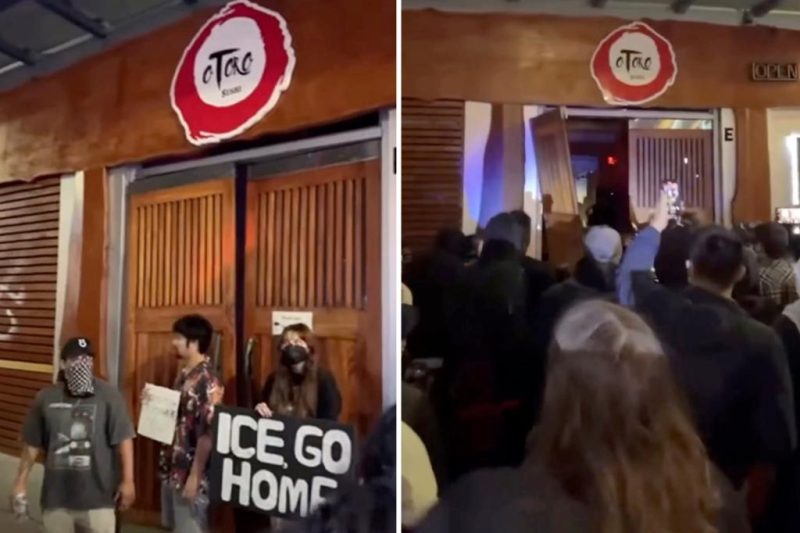 LA Sushi Restaurant Hit Hard: Looting Amidst Anti-ICE Protests