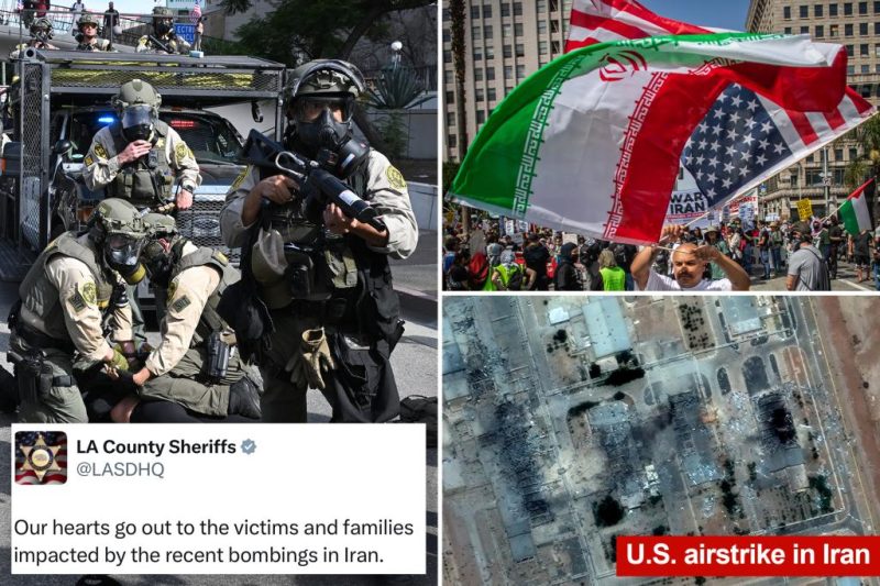 LA Sheriff Deletes ‘Tragic’ Airstrike Post After Public Backlash