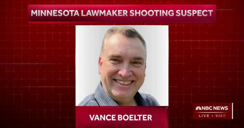 Minnesota Lawmaker Killing: Manhunt Underway for Suspect