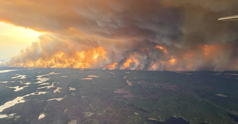 Canadian Wildfires: Choking the Midwest with Smoke