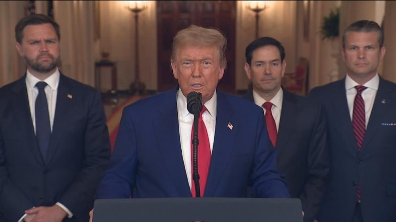 Trump Claims ‘Spectacular Military Success’ in US Attack on Iran