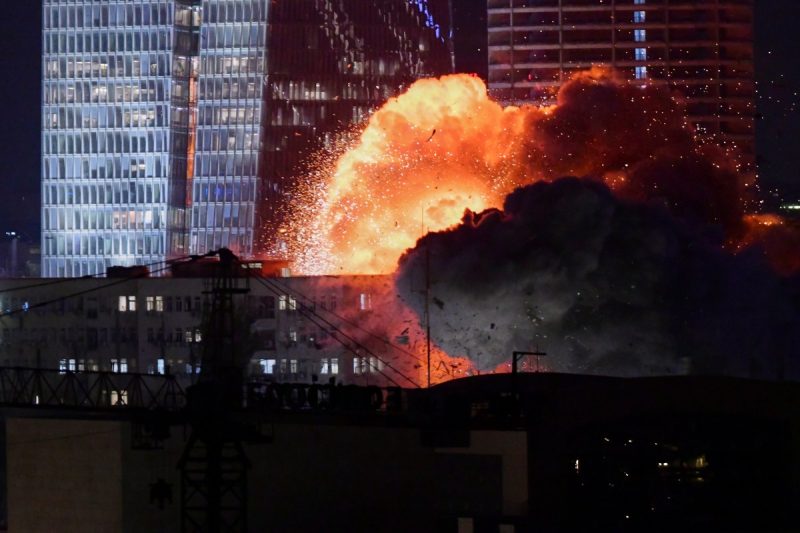 Iran’s Missile Barrage: Retaliation for Israeli Strikes