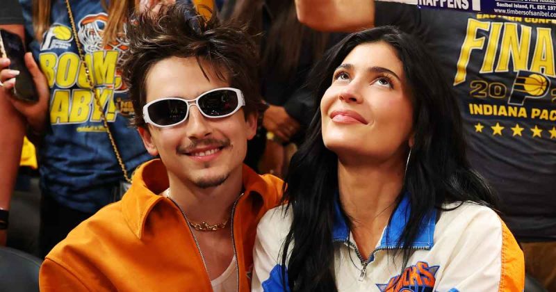 Kylie Jenner and Timothée Chalamet: Courtside Canoodling Confirms Romance?