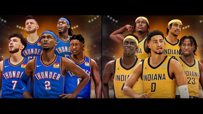 NBA 2K25 Power Rankings: Thunder vs. Pacers – Who Reigns Supreme?