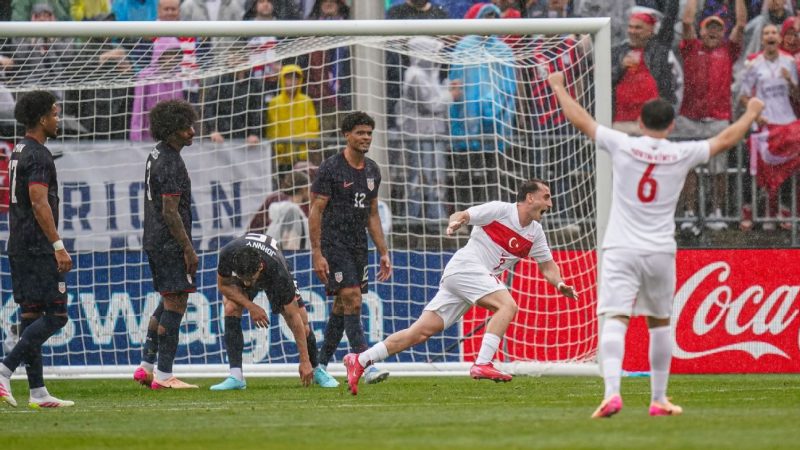 USMNT’s Losing Streak Continues: Turkey Triumphs in Friendly