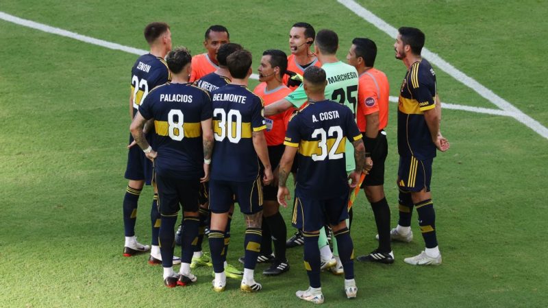 Boca Juniors’ Bitter Pill: Referee Controversy Steals Victory in Benfica Clash