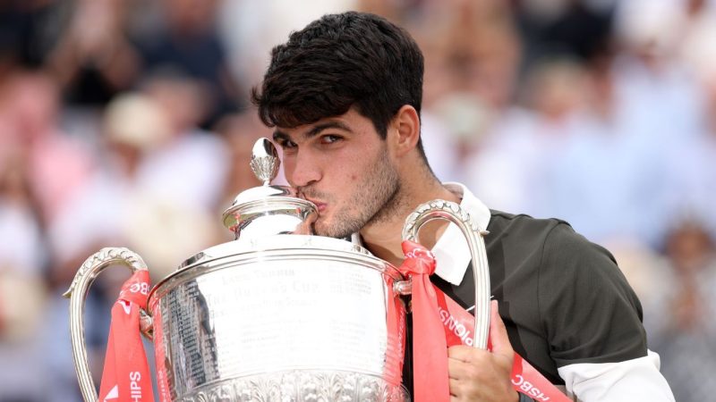 Alcaraz Triumphs at Queen’s Club: A Hard-Fought Victory