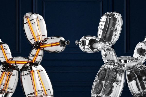 Jeff Koons’ Balloon Dog Gets a Tech Upgrade: Bluetooth Speaker and Lamp for $750!