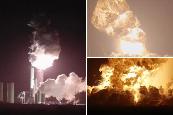 Starship’s Explosive Debut: SpaceX’s Test Flight Ends in Fiery Spectacle