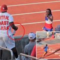 High School Track Star’s Victory Celebration Turns to Controversy