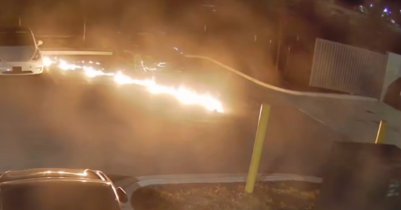 Kansas Tesla Firebombing: $5,000 Reward Offered for Information