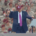 Trump’s Fort Bragg Dance-Off: USA! USA! USA!