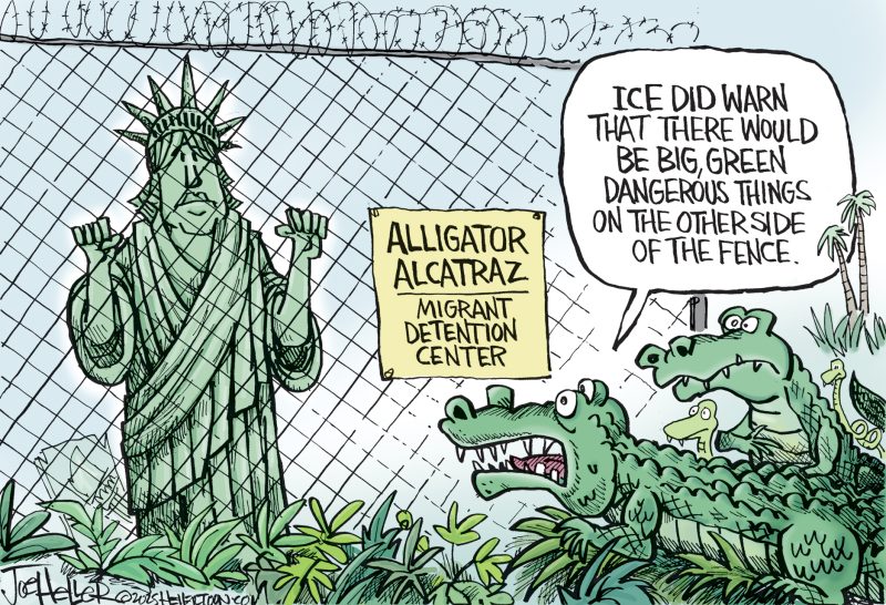 5 Alligator Alcatraz Cartoons That Will Make You Chomp at the Bit