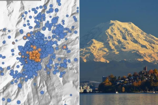 Mt. Rainier’s Rumble: Hundreds of Earthquakes Shake Washington State