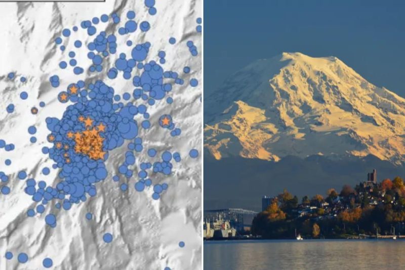 Mt. Rainier’s Rumble: Hundreds of Earthquakes Shake Washington State