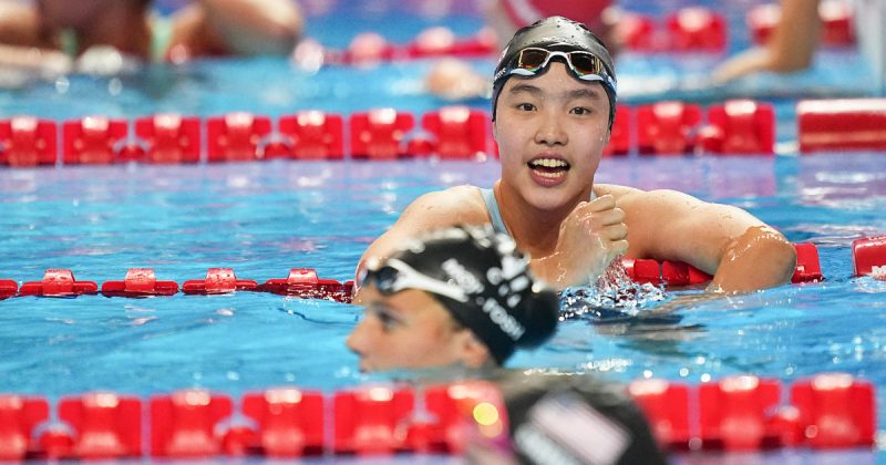 Yu Zidi: China’s 12-Year-Old Swimming Sensation – A Rising Star Navigating Global Fame