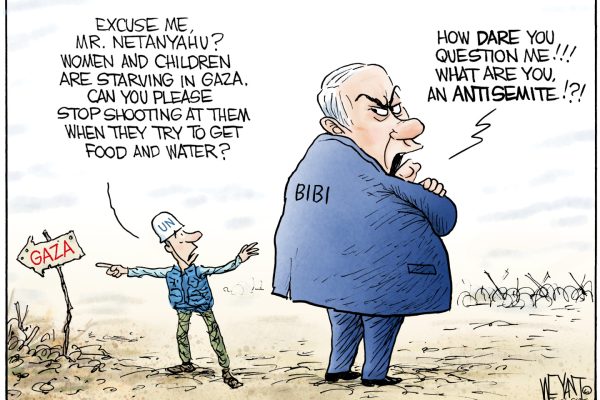 Dark Humor Takes Aim: 5 Cartoons Exposing Gaza’s Aid Crisis