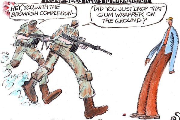5 Cartoons That Hilariously (and Critically) Capture the DC National Guard Deployment